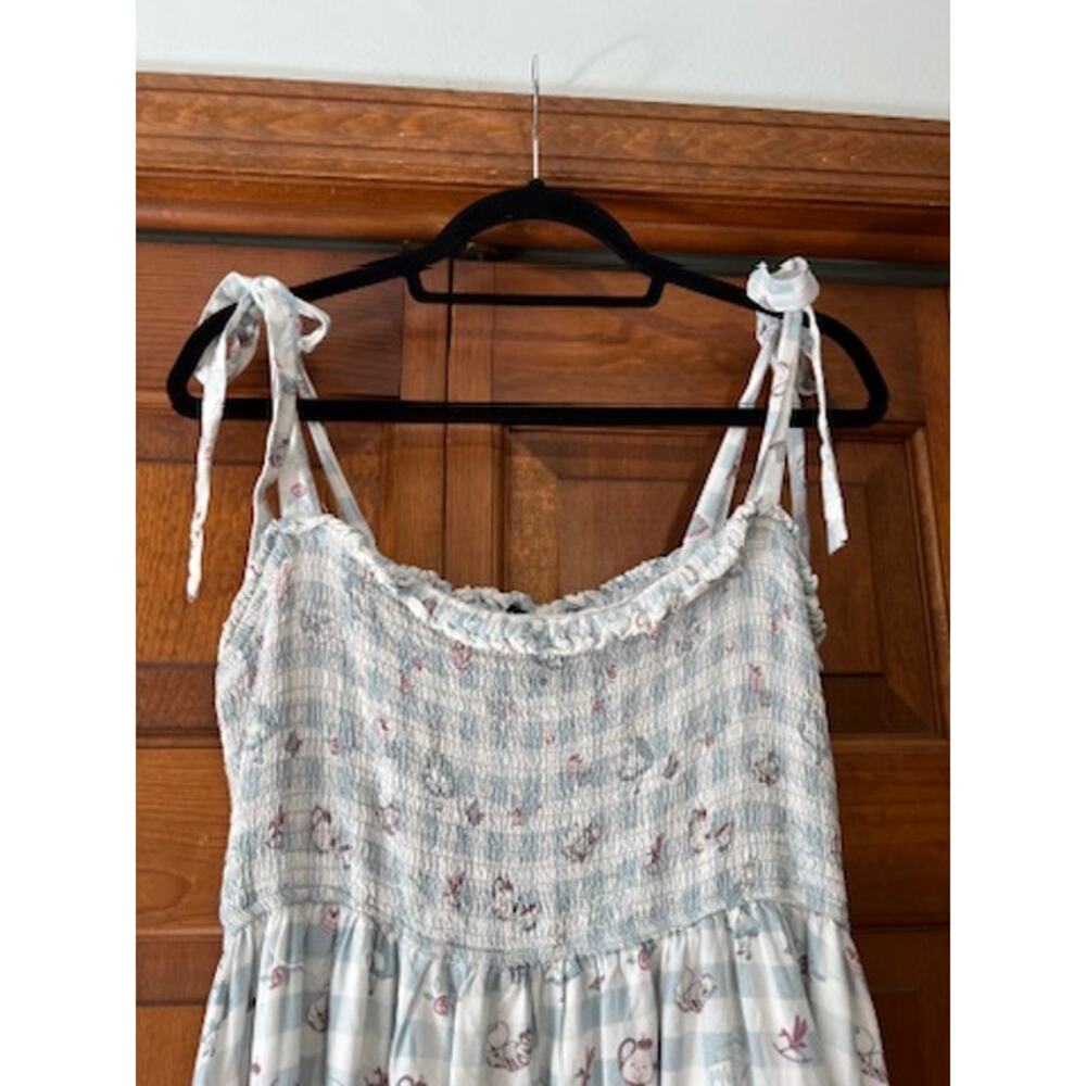 Disney Her Universe Alice in Wonderland Gingham Tiered Dress Cottagecore SZ 2X - Picture 3 of 11
